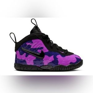 Nike Air Little Posite Pro Purple Camo - 7C